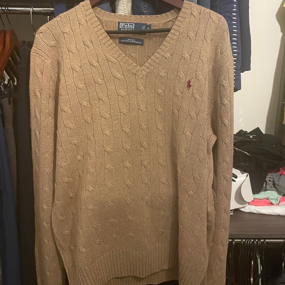 Ralph Lauren pullover, 100% silk